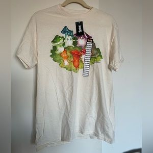 NWT Root People Dancing Mushroom Tee, Medium Unisex